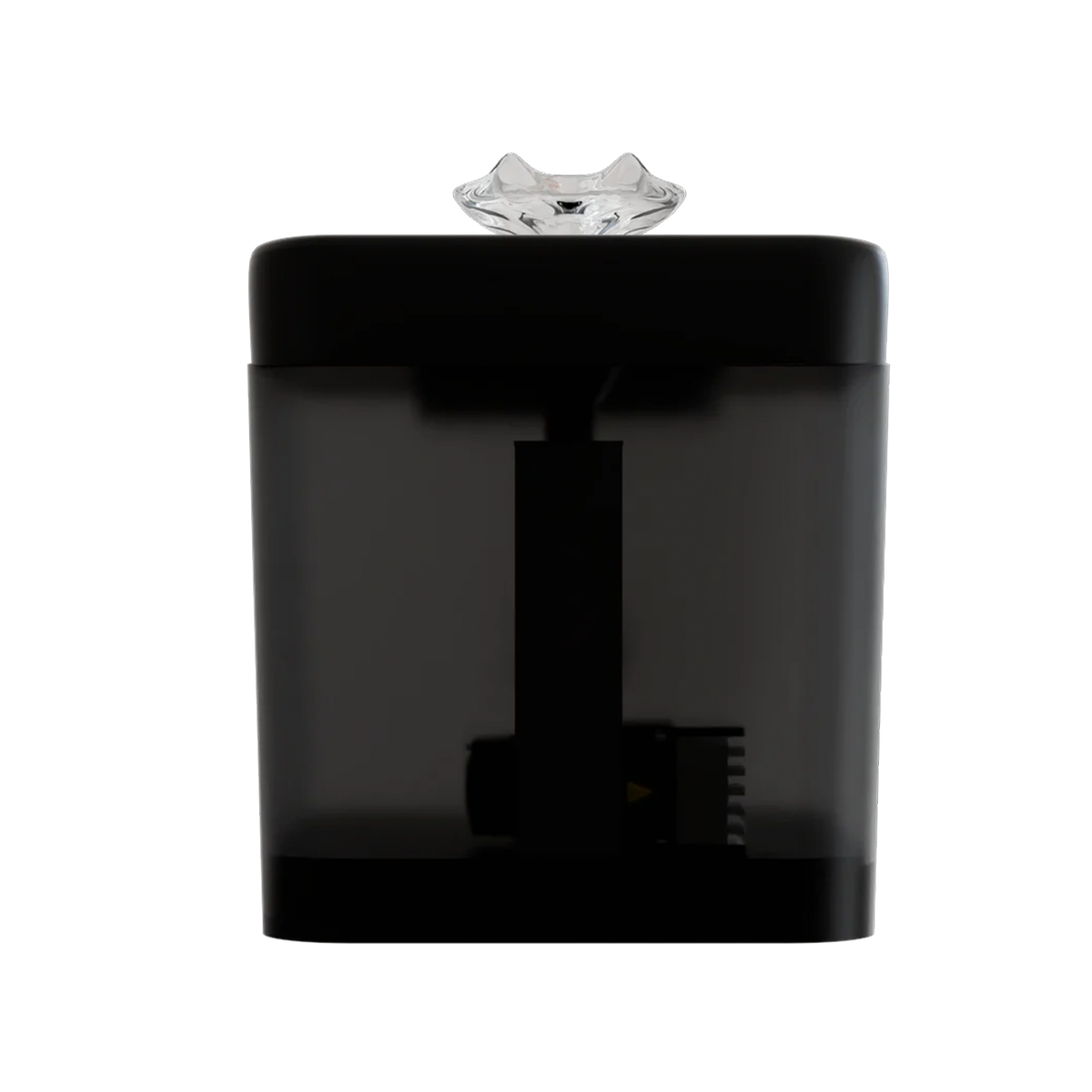 Penthouse Paws smart water fountain in black.