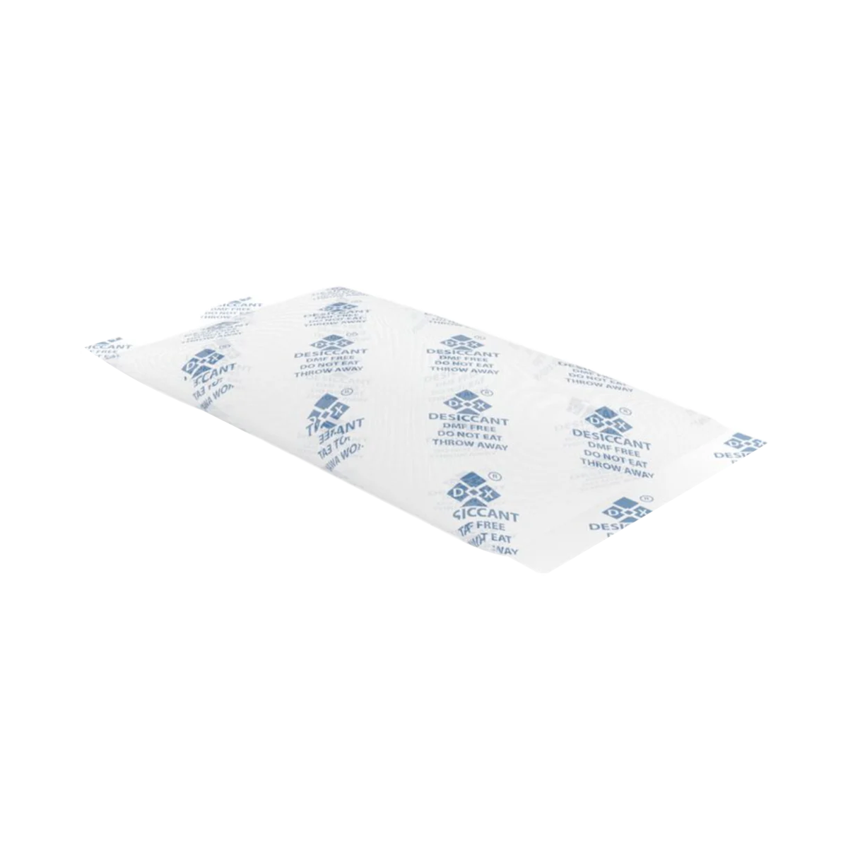 A single food-safe moisture remover packet for keeping pet food fresh.