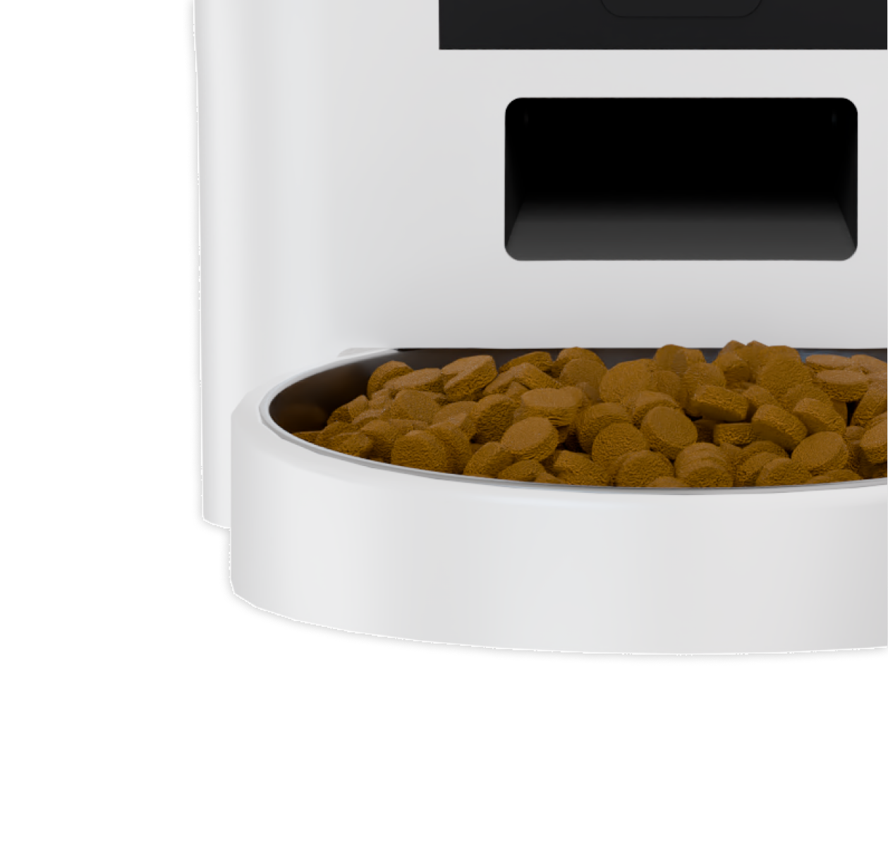 Penthouse Paws automatic feeder close-up.
