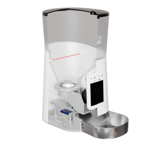 Penthouse Paws automatic pet feeder.