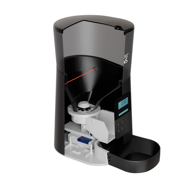 Penthouse Paws automatic pet feeder.