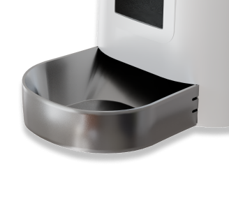 Penthouse Paws automatic pet feeder.