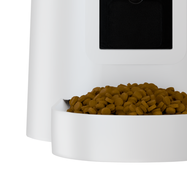 Penthouse Paws automatic pet feeder.