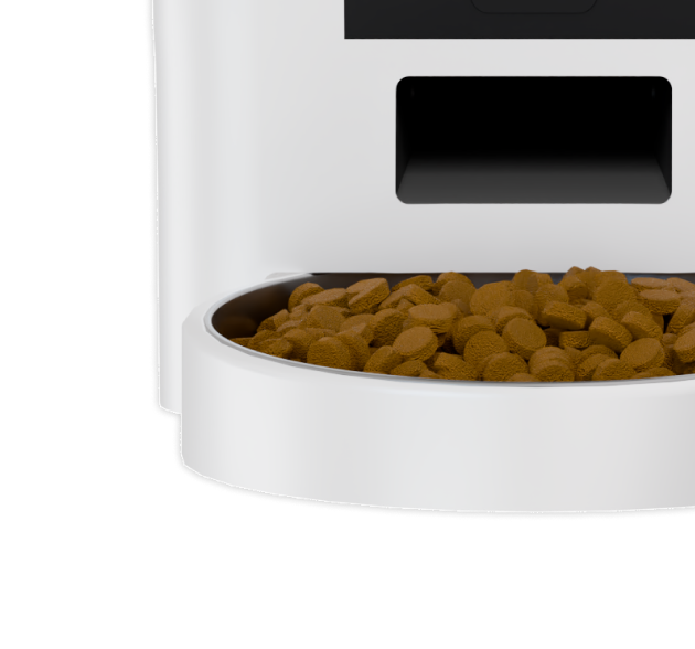 Penthouse Paws automatic pet feeder.