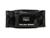 An 80-count, unscented pack of Penthouse Paws Pet Ear Wipes.