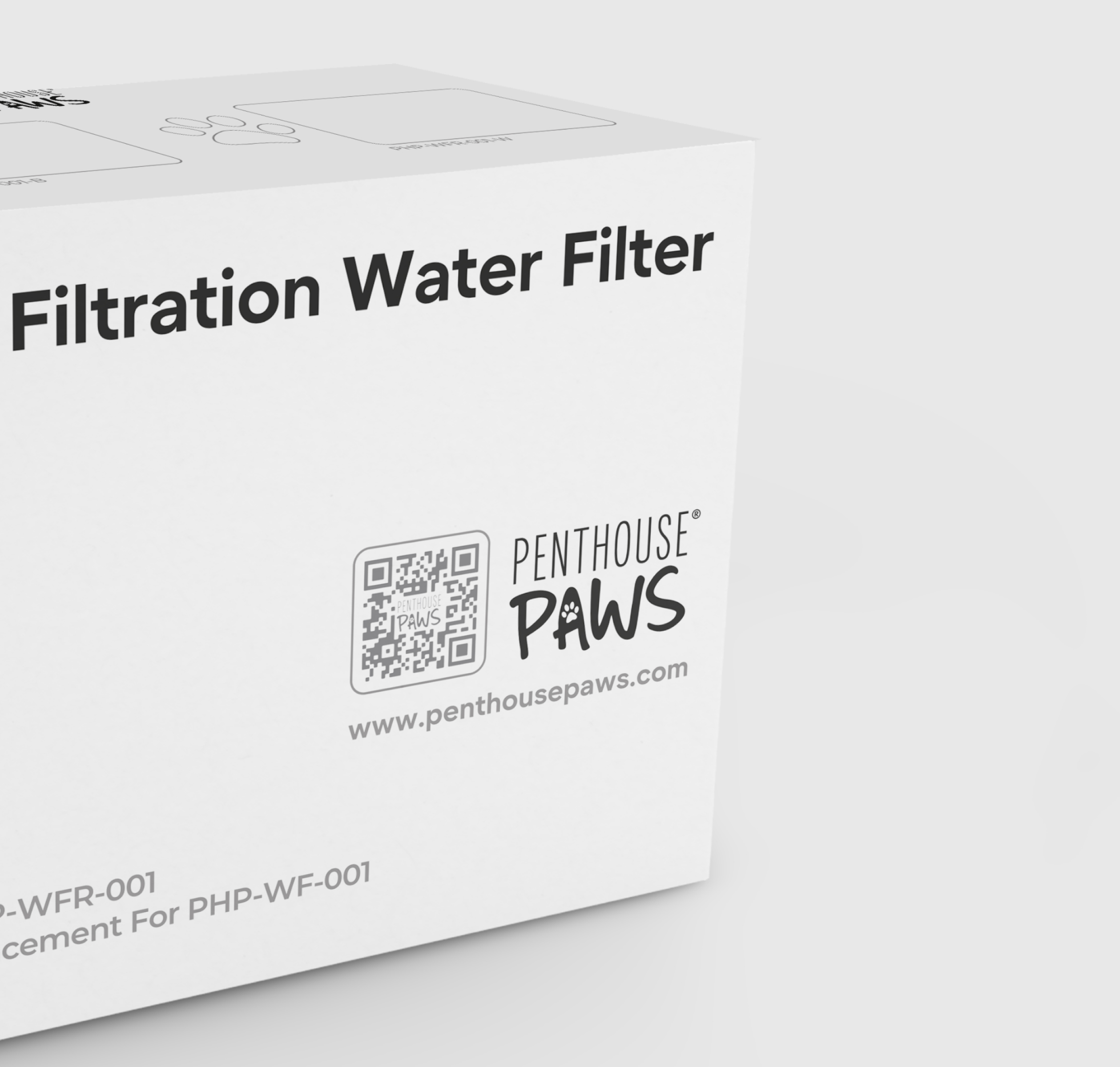 Penthouse Paws filtration water filter. 