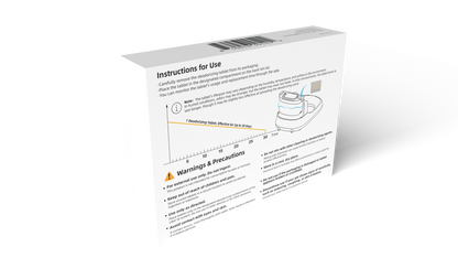 Directions and information on the side of the Litter IQ Deodorizer Tablets box.