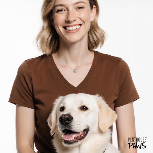 Dog Love Silver Chain Necklace