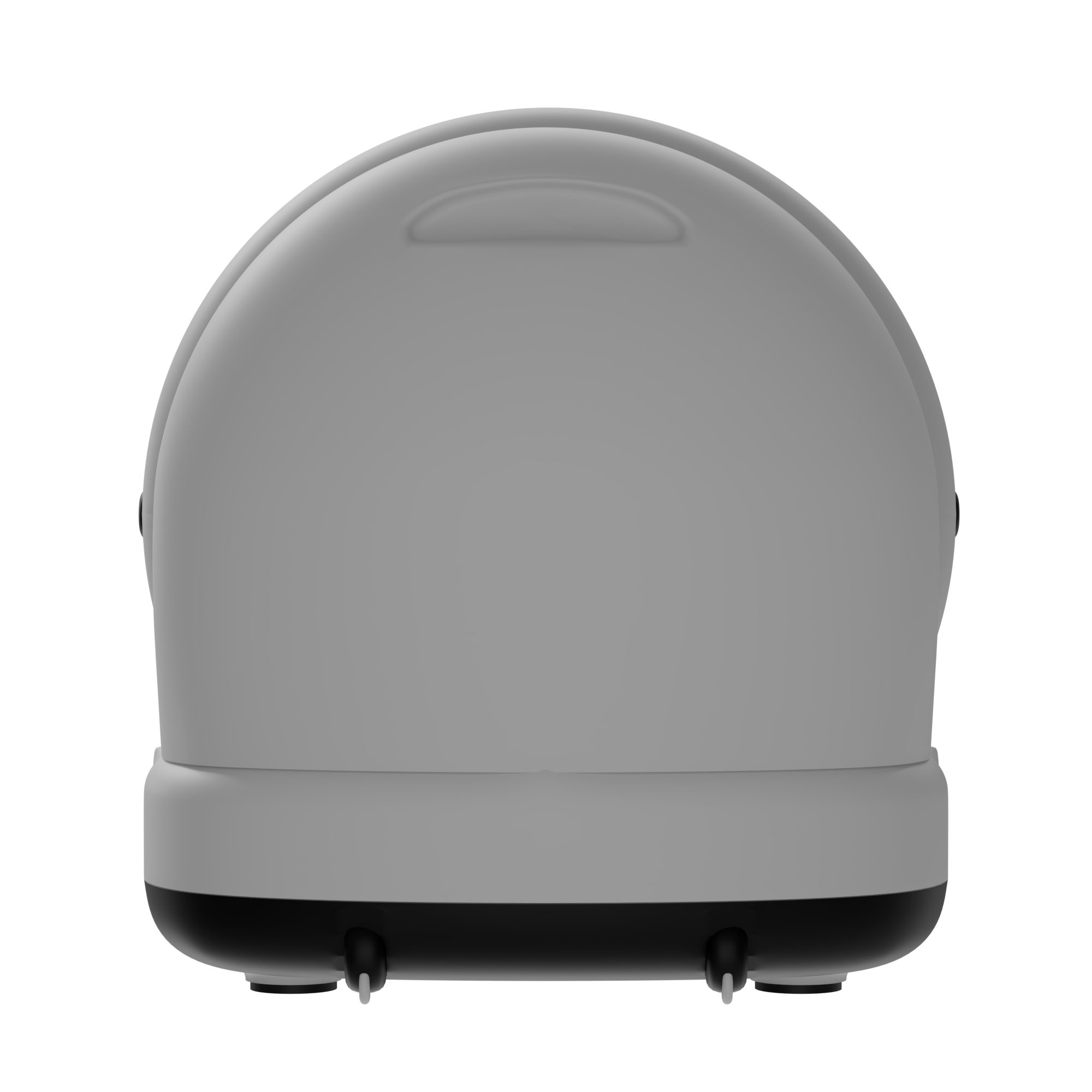 Back view of the Litter IQ, showing the waste compartment and modern design.