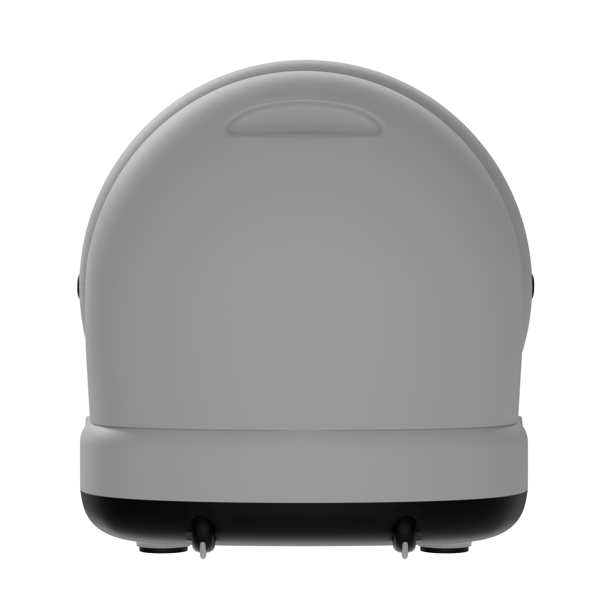 Back view of the Litter IQ, showing the waste compartment and modern design.